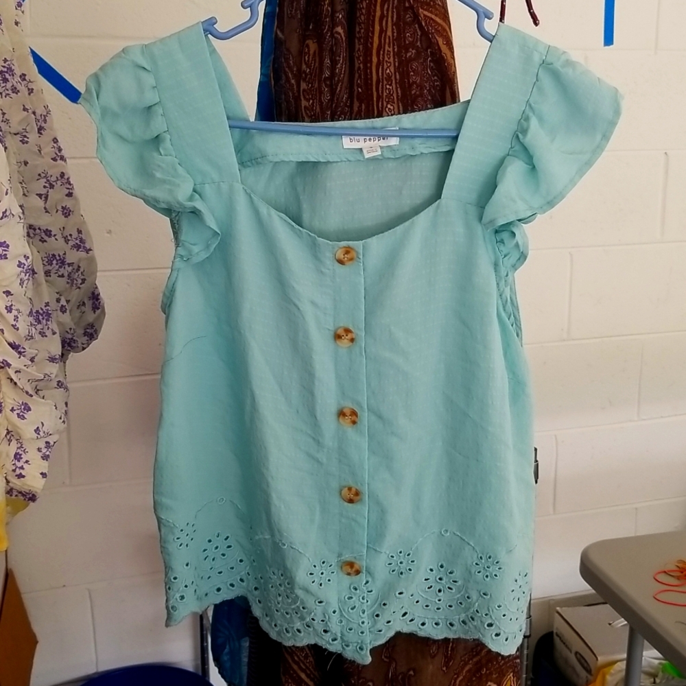Blu Pepper Blouse